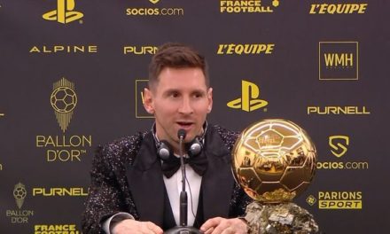 Lionel Messi l’attaquant du Paris Saint-Germain remporte son 7ème Ballon d’Or