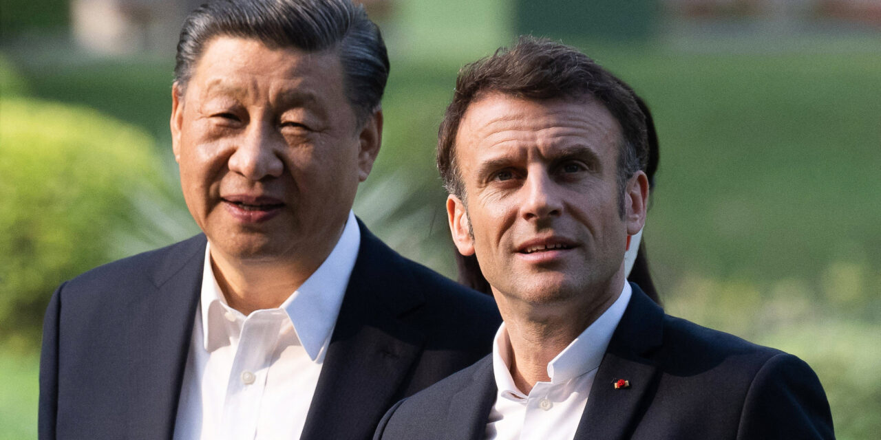 Seul la Chine est contente après le passage de Macron…