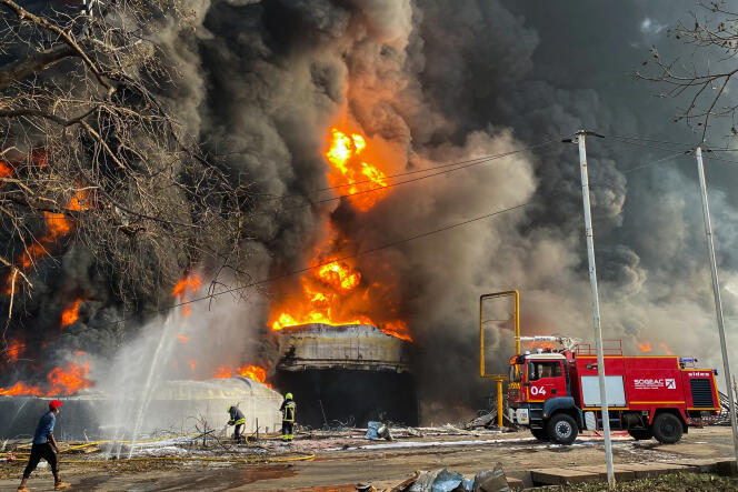 Incendie meurtrier dans un dépôt de carburant à Conakry