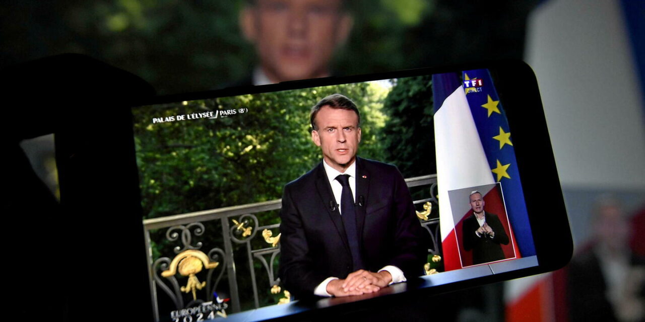 Dissolution de l’Assemblée nationale : le coup de poker audacieux du président français