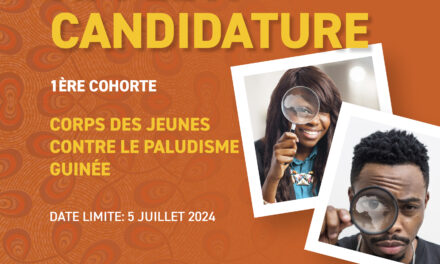 Malaria Youth Corps Guinea : Le Corps des jeunes contre le paludisme lance un appel à candidatures