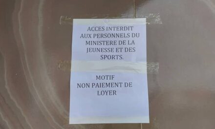 Fermeture des locaux du ministère des Sports : Arriérés de loyer et bras de fer entre le ministère et le bailleur