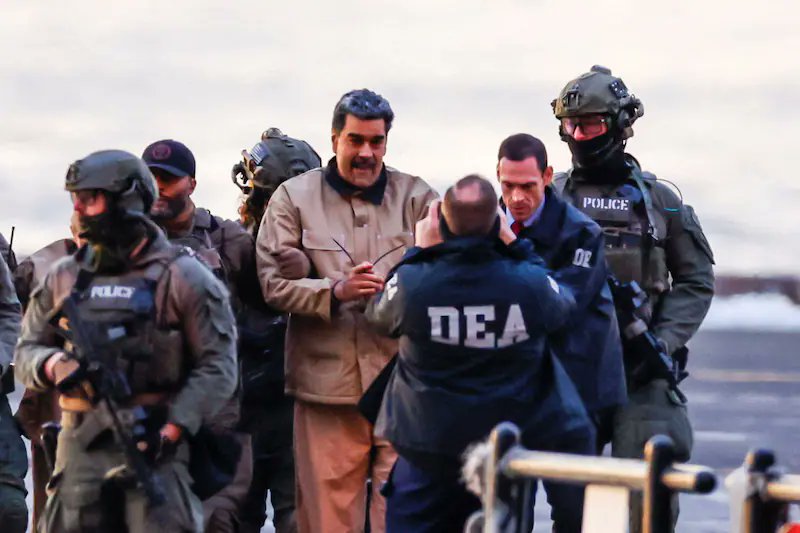 Nicolás Maduro comparait devant un juge à New York après sa capture par les États-Unis